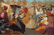 Henri Evenepoel Orange Market at Blidah oil painting artist